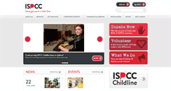 Desktop Screenshot of ispcc.ie